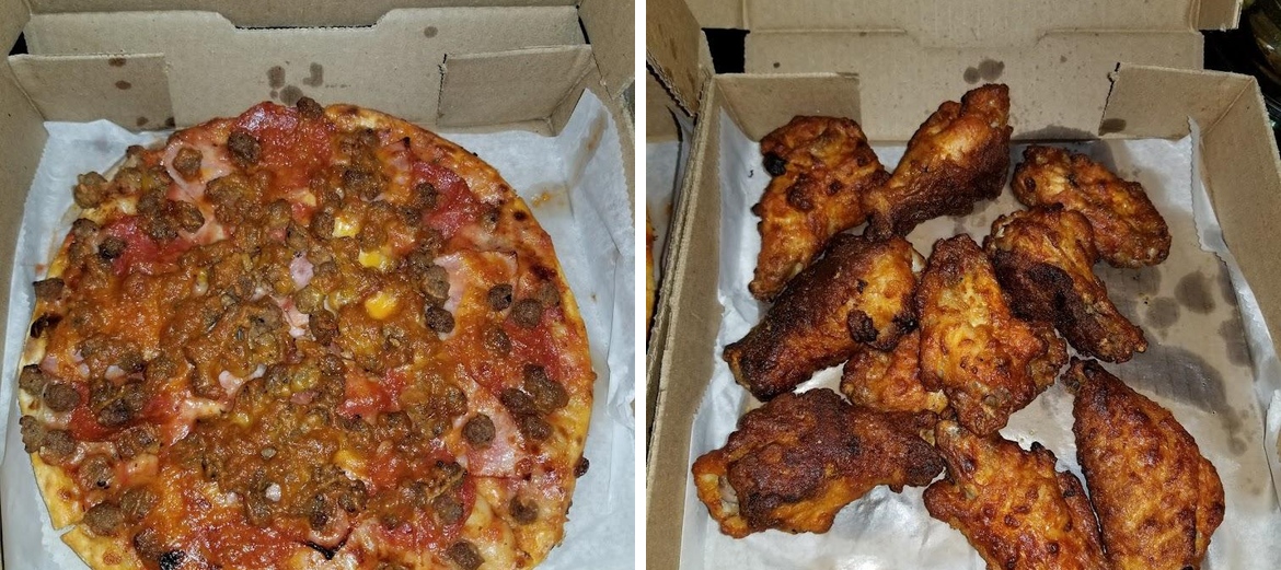 Pizza Time Menu